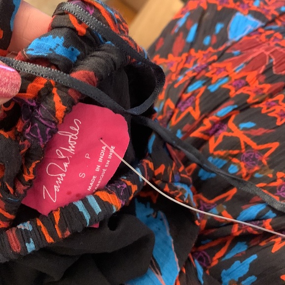 Free people Zandra Rhodes supernova dress new with tags size small - Picture 10 of 10